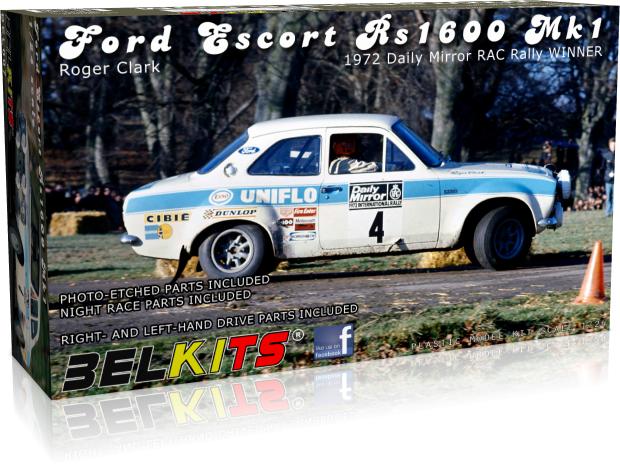 Ford Escort Rs1600 Mk.1 Clark RAC 1972 von Belkits