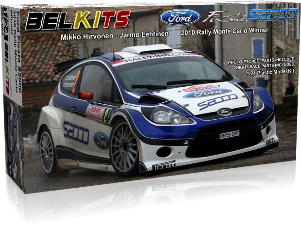 Ford Fiesta S2000 Hirvonen - Ralley Monte Carlo 2010 von Belkits