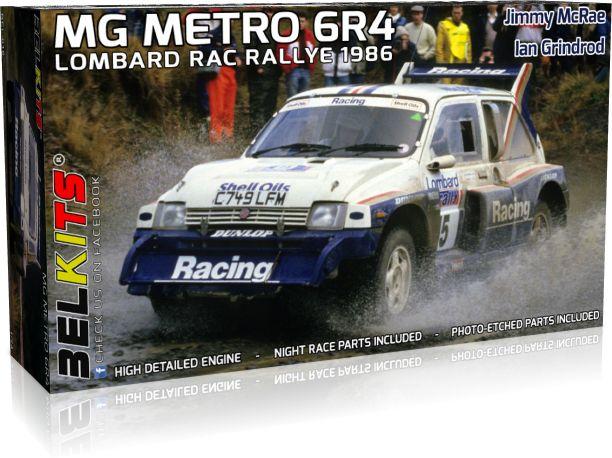 MG METRO 6R4,Lombard RAC Rallye 1986 von Belkits