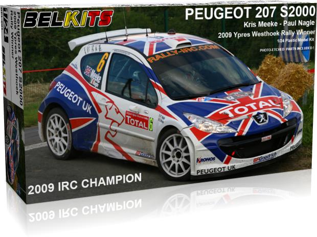 Peugeot 207 S2000 Meeke Ypres WR 2009 von Belkits