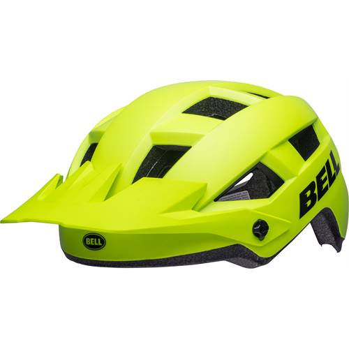 Bell Spark 2 MIPS JR Fahrradhelm, Matte Hi-Viz Yellow von Bell