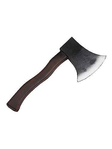 Halloween Kunststoff Requisite Waffen Verkleidung Zubehör Gefälschte Blutige Spielzeuge Machete Slasher Messer Hackmesser Hackbeil Axt für Halloween Zombie Metzger Cosplay Requisiten (Axe Small Eva) von Bella Dox