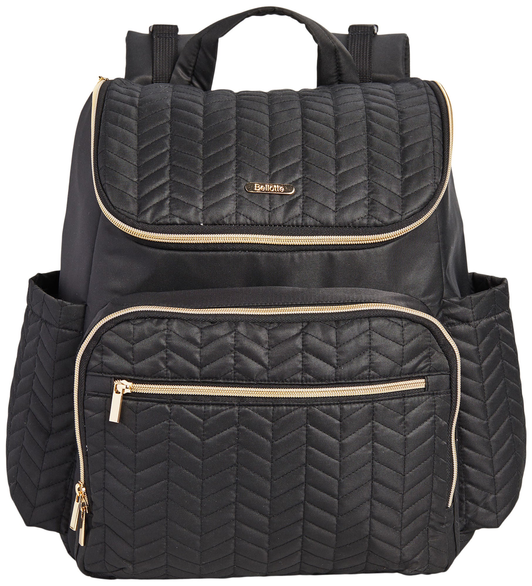 Bellotte Luna Wickeltasche Rucksack, Black von Bellotte