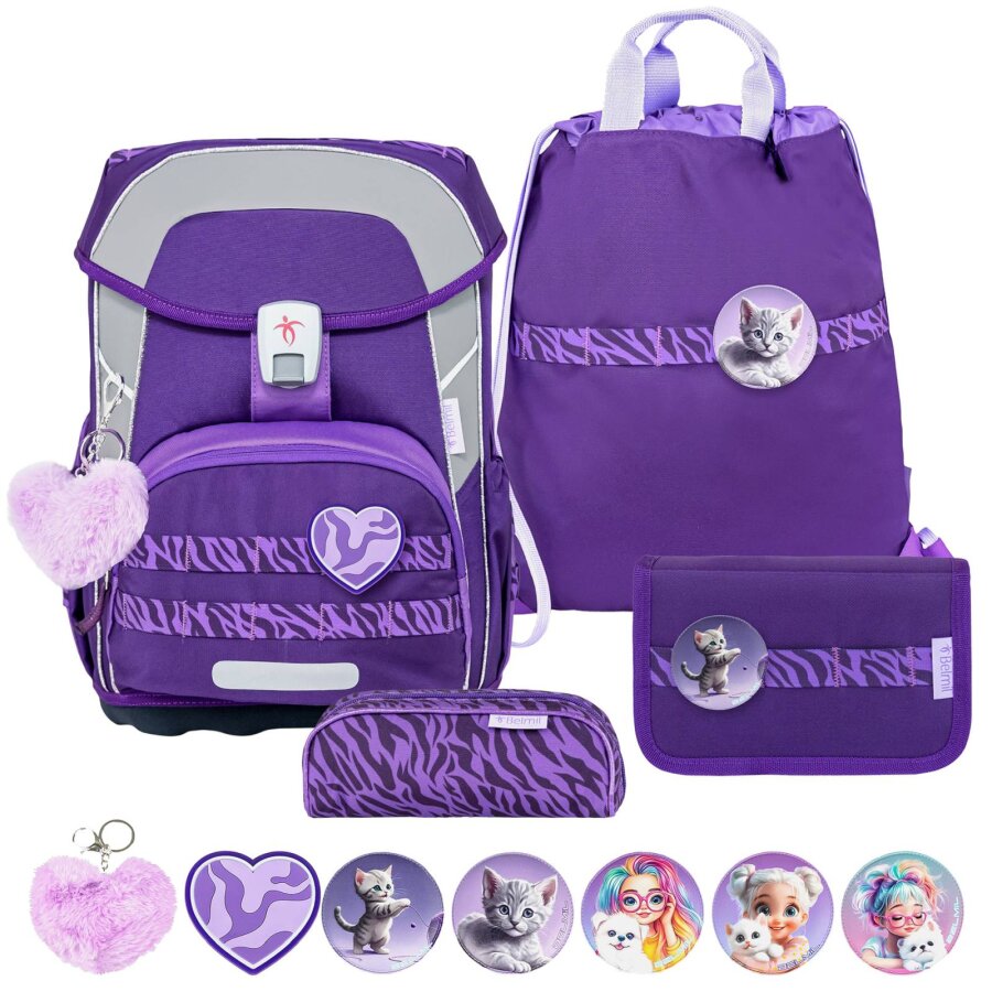 Belmil Schulranzen-Set MAXI Plus Patch me 4tlg "Twilight Charm" Belmil Schulranzen-Set MAXI Plus Patch me 4tlg "Twilight Charm" von Belmil