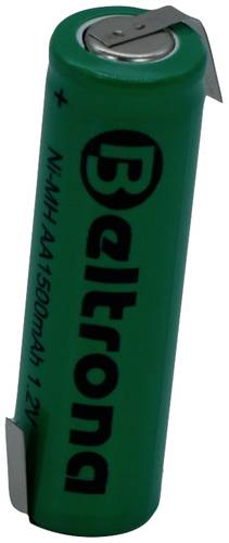 Beltrona AA1500 Spezial-Akku Mignon (AA) Z-Lötfahne NiMH 1.2V 1500 mAh von Beltrona