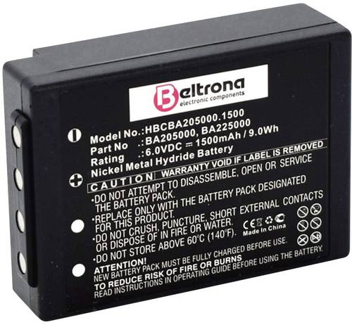 Beltrona Kran-Fernbedienungs-Akku 6V 1500 mAh von Beltrona