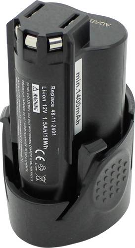 Beltrona MIL90621321 Werkzeug-Akku ersetzt Original-Akku (Original) Milwaukee CB12 12V 1500 mAh Li-I von Beltrona