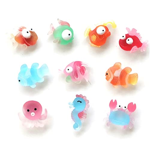 10 Stücke Miniatur Ozean Tiere Schleim/Krabben/Seepferdchen Für Kühlschrank Dekor Scrapbooking Kinder Geschenk Kinder von Bemvp