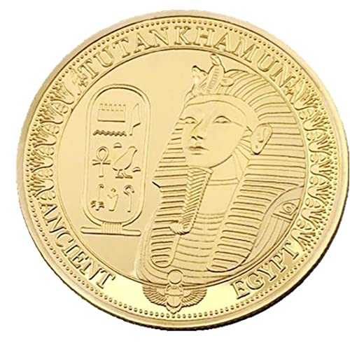 Bemvp 1 Stück Gold Überzogene Münzen Alte Ägypten Sphinx Münzen Für Sammlung Münzgeschenk von Bemvp