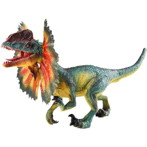 Bemvp Dinosaurier-Spielzeug Dilophosaurus-Figuren Beweglichem Mund, Realistische Pädagogische Dinosaurier-Figuren Als Geburtstagsgeschenk, Kinderspielzeug, Partygeschenk von Bemvp