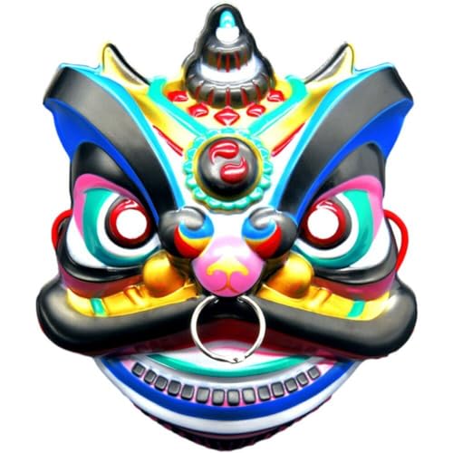 Bemvp Orientalische Maske, Vollgesichts-performance-zubehör, Kunststoffmaske, Opern-requisite, Tierkopfmaske Für Maskerade-party von Bemvp