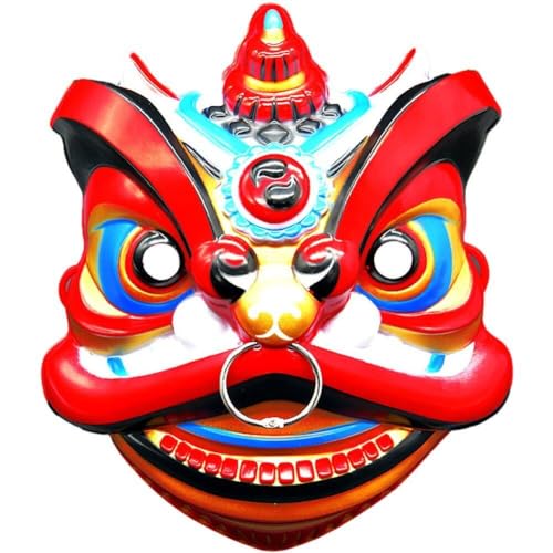 Bemvp Orientalische Maske, Vollgesichts-performance-zubehör, Kunststoffmaske, Opern-requisite, Tierkopfmaske Für Maskerade-party von Bemvp