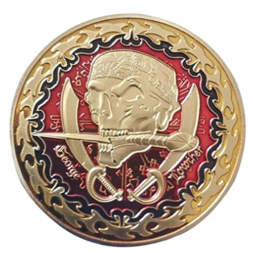 Bemvp Piratenmünze Silber Überzogene Email Navigation Münze Nostalgische Souvenirmünzsammlung Schädel Segelboot Münzen von Bemvp