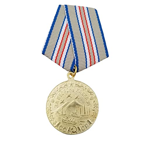 Bemvp Sowjetische Medaille Antike Reproduktion UDSSR-Medaille Für Die Verteidigung Der Kaukasuskopie von Bemvp