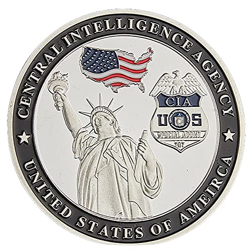 Bemvp Us -amerikanische Liberty -Souvenirs Silbermünze Siegel Der Usa Bald Eagle Challenge Münzen Gedenkmünze von Bemvp