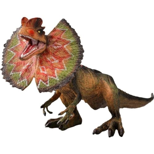 Prähistorische Simulation Jurassic Dinosaurier Große Größe Dilophosaurus Action Figuren Tier Dekoration Kinder Spielzeug von Bemvp