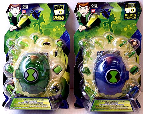 Ben 10 Mini Alien Creation Chamber - Blue & Green Set von Ben 10