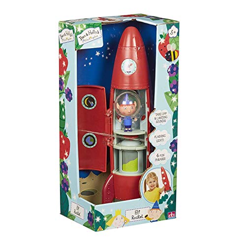 Ben & Holly Elf Rocket, Ben & Holly's Little Kingdom, interative toy, lights & sounds, imaginative play, gift for 3-6 year old von Ben & Holly