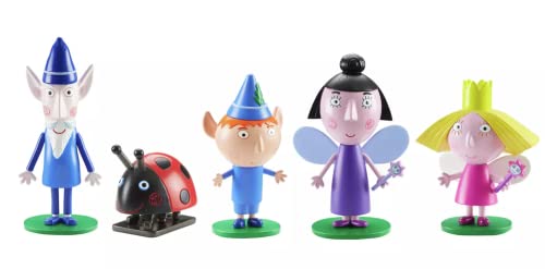 Ben & Holly Sammelfiguren-Set mit 5 Figuren, Ben und Hollys kleines Königreich, weise alte Elfe, Nanny-Pflaume, fantasievolles Spielen Ben & Holly Sammelfiguren-Set mit 5 Figuren, Ben und Hollys kleines Königreich, weise alte Elfe, Nanny-Pflaume, fantasievolles Spielen von Ben & Holly