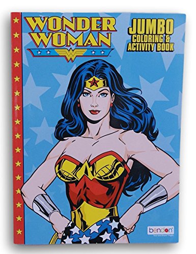 Bendon Publishing International Wonder Woman Malbuch und Aktivitätenbuch, 64 Seiten von Bendon