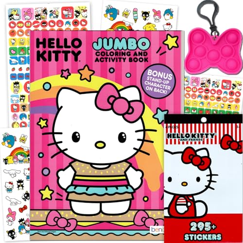 Hello Kitty Malbuch und Aufkleber-Set für Kinder von Bendon