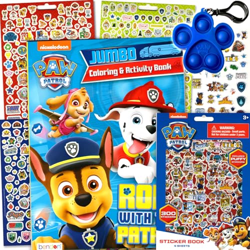 Paw Patrol Malbuch und Aufkleber-Set für Kinder von Bendon