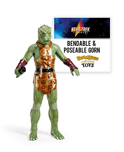 BendyFigs Star Trek: The Original Series Bendable Figur Gorn 19 cm von BendyFigs