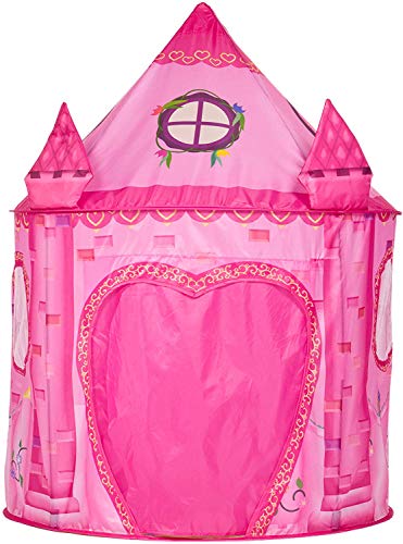 Benebomo Rosa Spielzelt mädchen,Prinzessin Kinderzelt,Zelt kinderzimmer,Kinderzelt für drinnen,Spielzelt Kinder Indoor,Kinder zelte für Zimmer,Geschenk für Mädchen von Benebomo