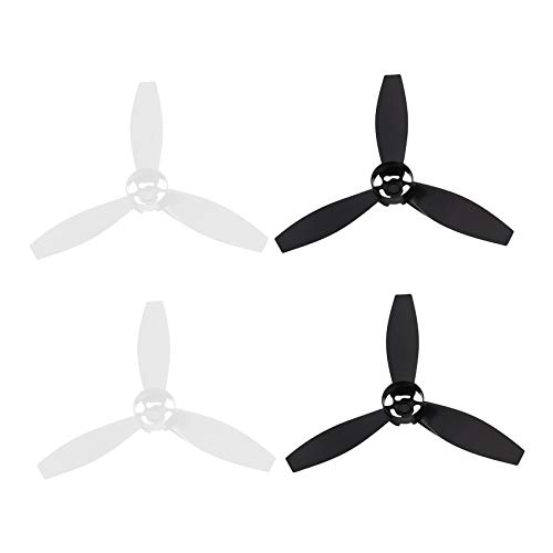 Benedik 4 Propeller Requisiten Ersatzteile Klingen für Papagei Bebop 2 Drone Schwarz Weiß von Benedik