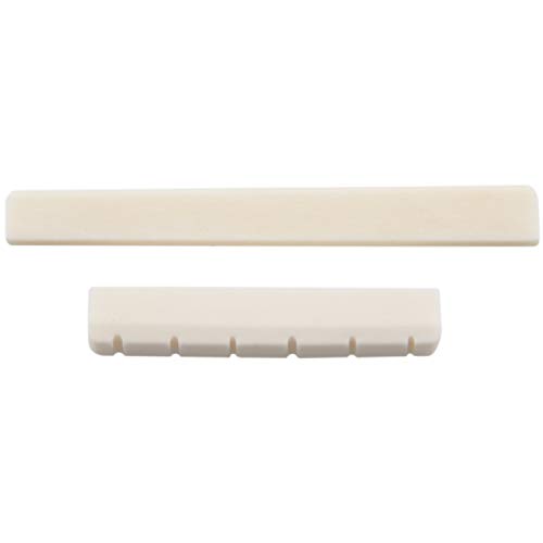 Benedik Classical Guitar Bone Slotted Saddle Nut Set von Benedik