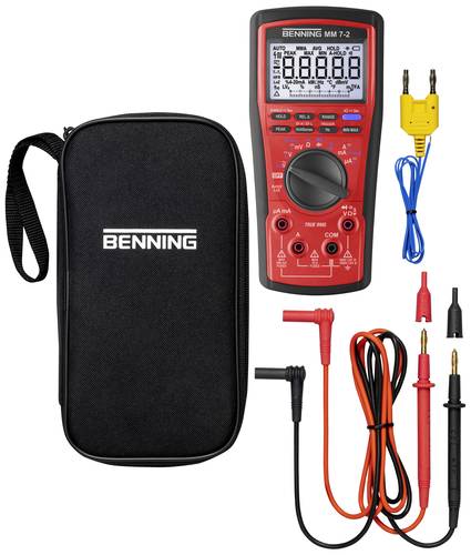 Benning MM 7-2 Hand-Multimeter digital CAT III 1000 V, CAT IV 600V Anzeige (Counts): 60000 von Benning