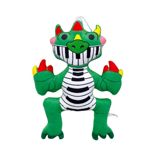 Benolls Nightmare Critters Plush,10" Cute Soft Stuffed Animal Doll for Game Fans,Birthday for Adult and Kids (Pianosaurus Plush) von Benolls