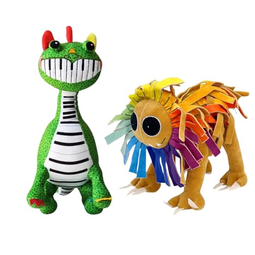 Benolls Nightmare Critters Plush,12" Doey Plush,Monster Game Plush Toy for Kids & Adults, for Fans (2PCS-C) von Benolls