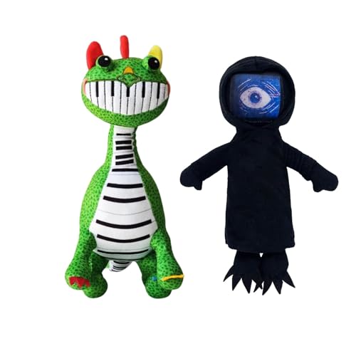 Benolls Nightmare Critters Plush,12" Doey Plush,Monster Game Plush Toy for Kids & Adults, for Fans (2PCS-D) von Benolls