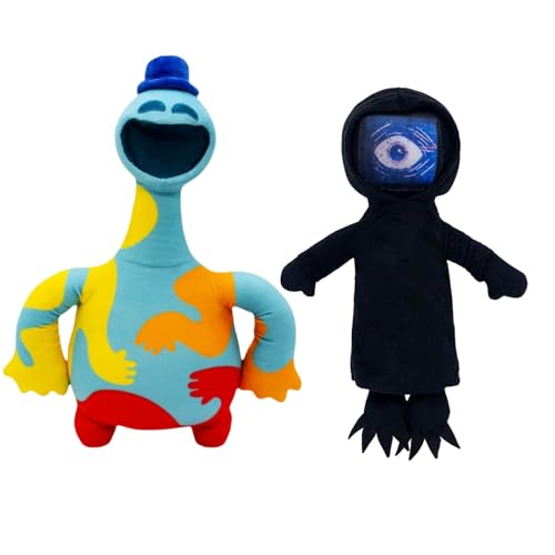 Benolls Nightmare Critters Plush,12" Doey Plush,Monster Game Plush Toy for Kids & Adults, for Fans (2PCS-F) von Benolls