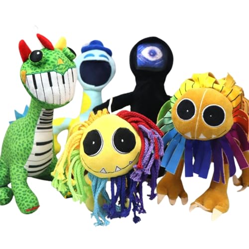 Benolls Nightmare Critters Plush,12" Doey Plush,Monster Game Plush Toy for Kids & Adults, for Fans (5PCS) von Benolls