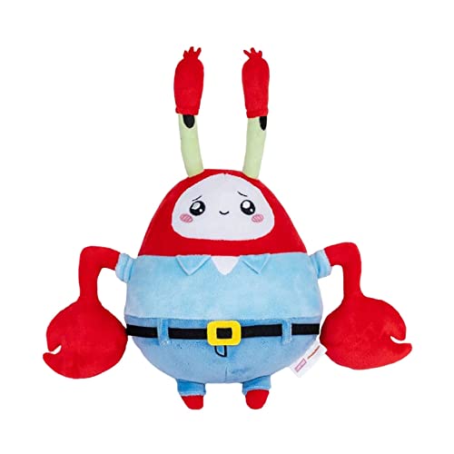 Lanky Box Plush,Lanky Box Boxy and Foxy Plush Toys,Cute Soft Cartoon Lanky Box Foxy Stuffed Plush Toy Dolls for Kids(Mr. Krabs X Ghosty) von Benolls