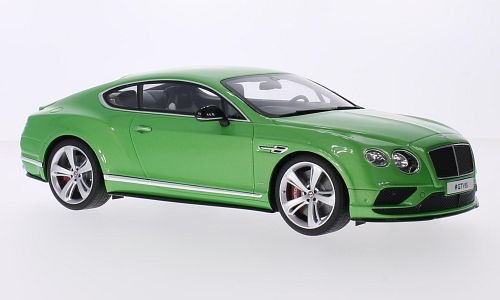 Bentley Continental GTV8S, metallic-grün, 0, Modellauto, Fertigmodell, GT Spirit 1:18 von Bentley