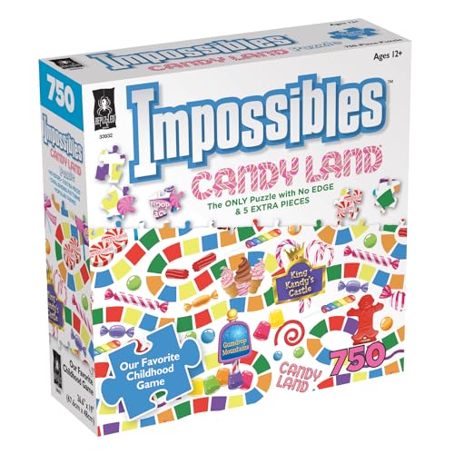 Bepuzzled 33932 Impossibles Candy Land Puzzle, 750 von Bepuzzled