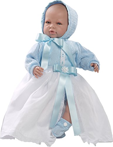 Berbesa 5200A - Baby RN Puppe, 42 cm, blau von Berbesa