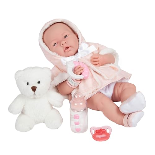 JC TOYS - La Newborn Babypuppe, Lachsfarben (18065) von jc toys