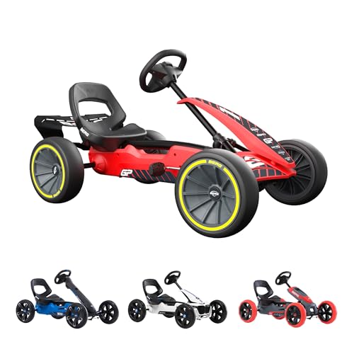 BERG Pedal-Gokart Reppy, KinderFahrzeug, Tretfahrzeug mit hohem Sicherheitstandard, Kinderspielzeug geeignet für Kinder im Alter von 2-6 Jahre (Reppy GP) von Berg