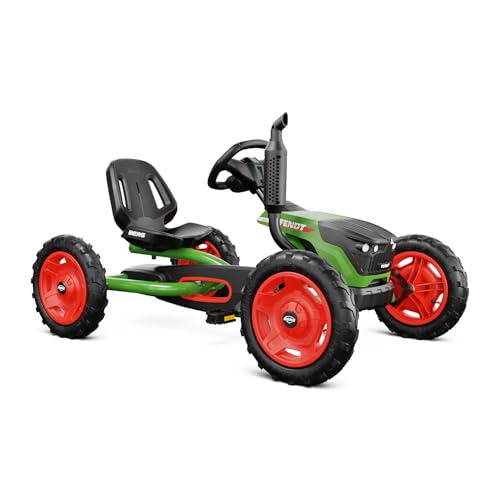 BERG Buddy Fendt Pedal Gokart | Trettraktor, Kettcar ab 3 Jahre, Kinderfahrzeug, Tretauto mit Optimale Sicherheid, Luftreifen und Freilauf, Kinderspielzeug geeignet für Kinder von Berg