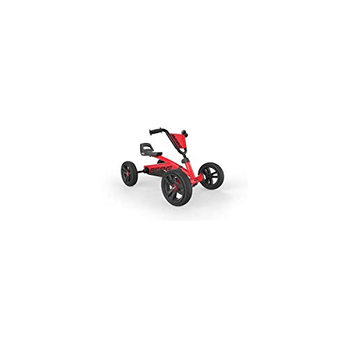 BERG Buzzy Red Pedal Gokart, Kinderfahrzeug, Tretauto, Kinderspielzeug, Hohe Sicherheid und Stabilität, Kettcar ab 2 Jahre von Berg