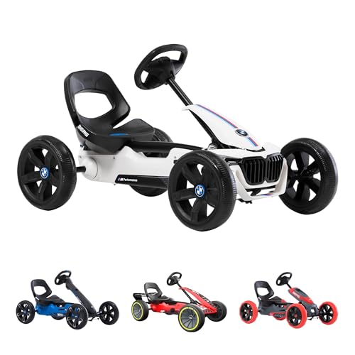 BERG Pedal-Gokart Reppy BMW mit soundbox | KinderFahrzeug, Tretfahrzeug mit hohem Sicherheitstandard, Kinderspielzeug geeignet für Kinder im Alter von 2.5-6 Jahre von Berg