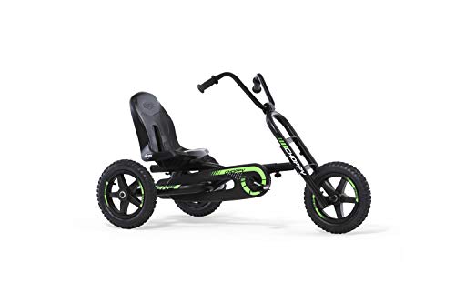 BERG Gokart Choppy Neo | Kinderfahrzeug , Tretauto mit Optimale Sicherheid, 3 Luftreifen und Freilauf, Kinderspielzeug geeignet für Kinder im Alter von 3-8 Jahren, Black von Berg