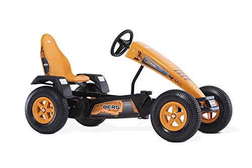 Berg Gokart mit XL-Frame X-Cross BFR | Kinderfahrzeug, Tretauto mit Verstellbarer Sitz, Mit Freilauf, Kinderspielzeug geeignet für Kinder im Alter ab 5 Jahren von Berg