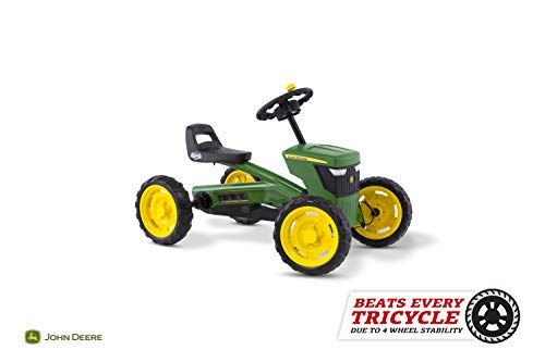 Berg 8715839057744 Gokart Buzzy John Deere | Kinderfahrzeug, Tretauto, Sicherheid und Stabilität, Kinderspielzeug geeignet für Kinder im Alter von 2-5 Jahren von Berg