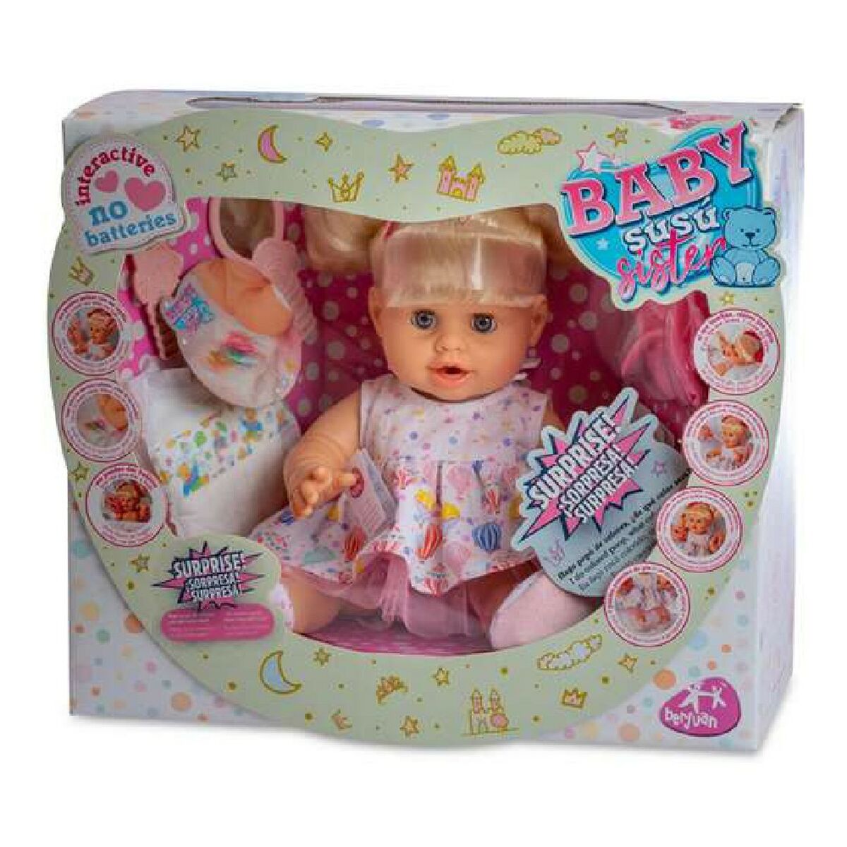 Babypuppe Baby Susú Schwester Berjuan (38 cm) von Berjuan