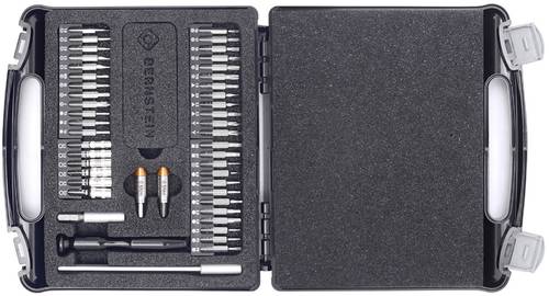 Bernstein Tools 4-970-C Bit-Set 47teilig inkl. Drehmoment-Adapter von Bernstein Tools for Electronics